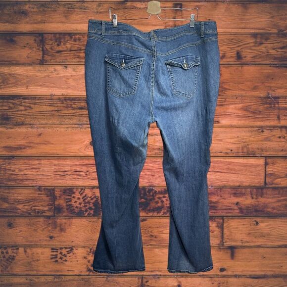 5 for $25🔥Lane Bryant Denim Bootcut Jeans Size 24 - Picture 2 of 7